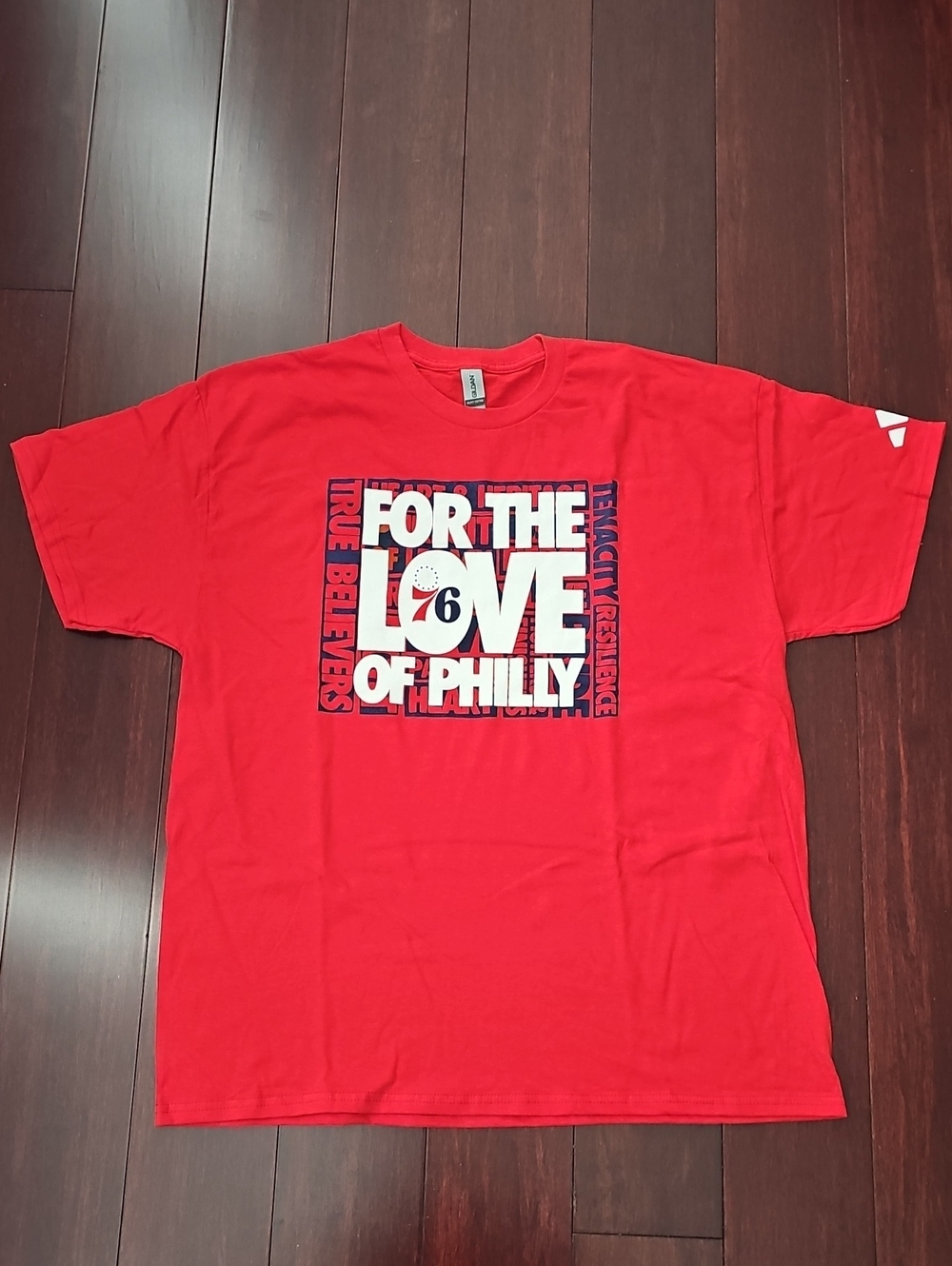 76ers For The Love of Philly Graphic Tee